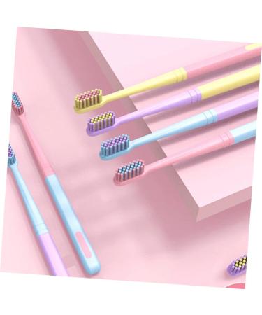 Gleavi 8-Pack Manual Toothbrush Set - Soft & Sensitive Ice Cream Designs for Kids & Family | Reusable Travel-Friendly Eco-Friendly Plastic - Buy Online on GoSupps.com