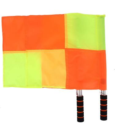 2-Piece Referee Flag Set with Storage Bag | Premium Quality for Football, Hockey & More - Buy Online on GoSupps.com