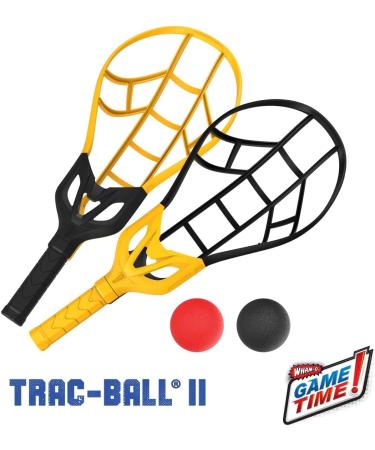 Wham-O Game Time Trac-Ball Set: 2 Rackets, 2 Air Action Balls | Outdoor Play for Kids & Adults | Original Tracball & Other Outdoor Games - Buy Online on GoSupps.com