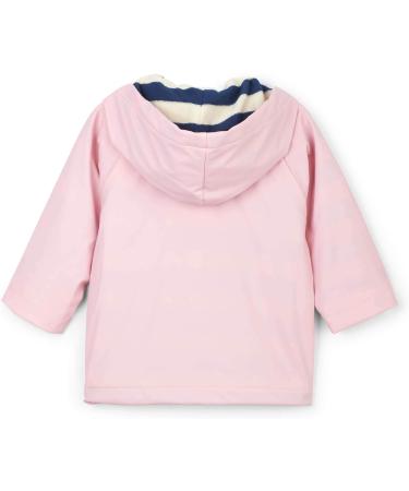 Hatley Baby Girls Raincoat 9-12 Months - Classic Pink & Navy | Waterproof Jacket - Buy Online on GoSupps.com