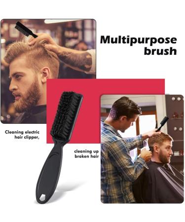 FANGO 6-Piece Hairdressing Scissors & Brush Set - Professional Cleaning Tools for Hair & Weed - Black - Buy Online on GoSupps.com