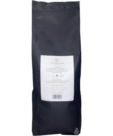 Christopher Montrose Coffee | Espresso Smile | Signature Blend Ground Coffee | Dark Roast | 1 KG Pack (1 KG) Chocolate 1.00 g (Pack of 1) - Buy Online on GoSupps.com