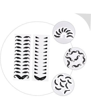 Cabilock 24 feuilles Adh sifs pour Barbe Autocollants pour Nez limination Douce des Poils Petites Moustaches Accessoires Anti-cire pour Usage Quotidien - Buy Online on GoSupps.com