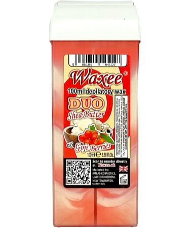 Waxee DUO Roll-On Wax Cartridge 100ml 6pcs + 100 Waxing Strips - Refill Kit - Buy Online on GoSupps.com