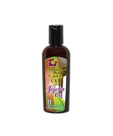 Hollywood Beauty Jamaican Black Castor Oil W/Jojoba Oil 3 Oz (Pack Of 2)