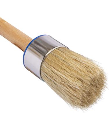 Chalk Paint Brush Set - 3 Pcs Natural Bristle Brushes for Furniture Painting & Waxing | DIY Home Decor, Furniture, Art & Crafts - Buy Online on GoSupps.com