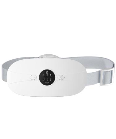 Heating cushion Periods Heat belt Perioda heating belt adjustable with 3 temperature and vibration modes Heat belt Heat belt Period Relief from back Pad Perfect White