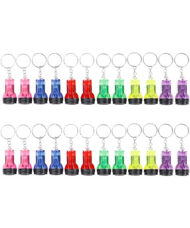 GOLDGE 24Pcs Keychain Flashlight Mini Lamp - Compact & Bright Portable Lighting for Travel - International Shipping Available - Buy Online on GoSupps.com