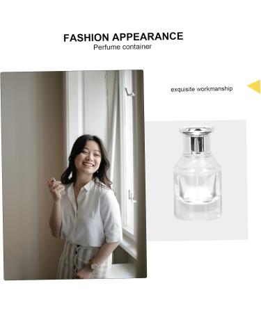 FRCOLOR 2pcs Glass Nozzle Spray Bottles Set - Multipurpose Perfume & Makeup Travel Pack - Mini Aluminum Alloy Glass Bottles - Buy Online on GoSupps.com