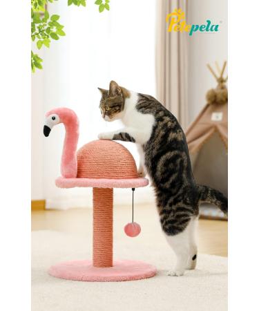 Petepela Cat Scratching Post - Interactive Toy Ball - Replacement Sisal Scratching Pole - Pink - Buy Online on GoSupps.com