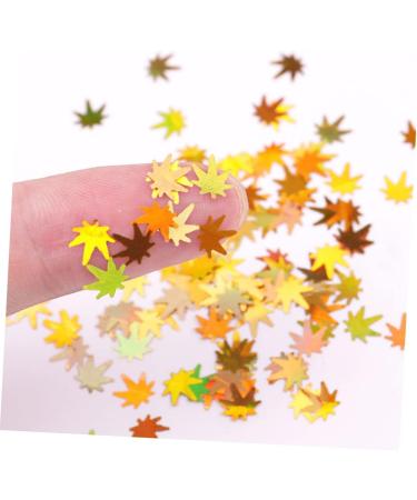 Buy Healeved Maple Leaf Sequins - Nail Flakes & Craft Decorations | 2 Boxes of Nail Art & Makeup Accessories - Buy Online on GoSupps.com