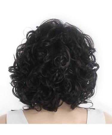 Shop 16-Inch Curly Wave Synthetic Wigs for Black Women - Layered Capless Hairpieces | International Shipping Available - Buy Online on GoSupps.com