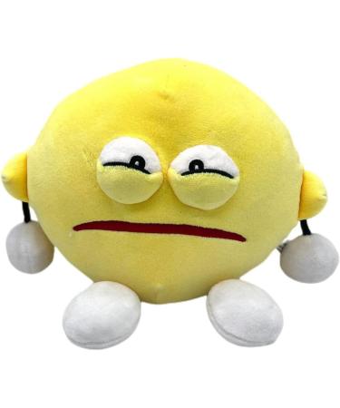 Shovelware Brain Game Plushies Cute Lemon Plush Toys Soft Stuffed Animal Plushies for Game Fans Birthday Halloween Christmas