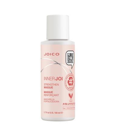 Joico InnerJoi Strengthen Oil Cream Masque | For Damaged Color-Treated Hair | Sulfate & Paraben Free | Naturally-Derived Vegan Formula | 1.7 oz