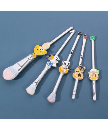 Premium 5-Part Baby Makeup Brush Set | Creative Stab-Topics Cosmetics | Best Gift for Young Girls - Buy Online on GoSupps.com