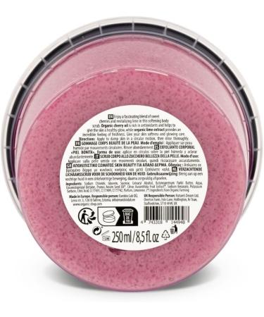 Organic Shop Skin Beauty Softening Sugar Body Scrub Cherry & Lime 250 ml Cherry & Lime 250 g (Pack of 1) - Buy Online on GoSupps.com