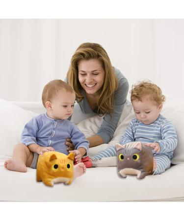 Sweet Square Cat Toys | Cuddly Plush Dolls & Cushions | Kawaii Kitten Soft Cotton Pillow Decorations - Buy Online on GoSupps.com