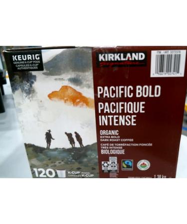 Kirkland Signature Organic Pacific Bold Fair Trade K-Cup Pods 120-Pack