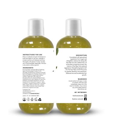 Natural Hair Growth Kit | Biotin Collagen & Vitamins | Sulfate & Paraben Free - Buy Online on GoSupps.com