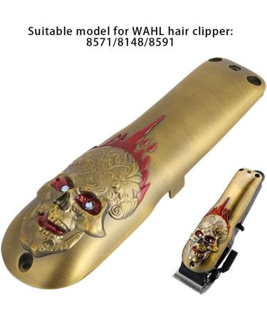 Hair Clippers Full Body Cover Electric Clipper Modified Shell Retro Style Clipper Cover Personalized Fashion Appearance Outliner Trimmer Cover (Skeleton-Gold) - Buy Online on GoSupps.com