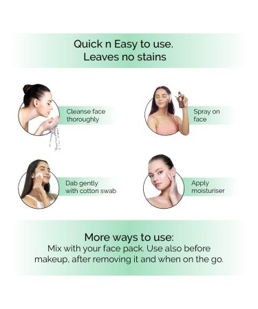 PYO URA 100% Organic Rose Water Face Mist 100ml - Natural Hydrating Toner for Glowing Skin & Pore Tightening - Unisex Facial Spray for Men & Women - Buy Online on GoSupps.com