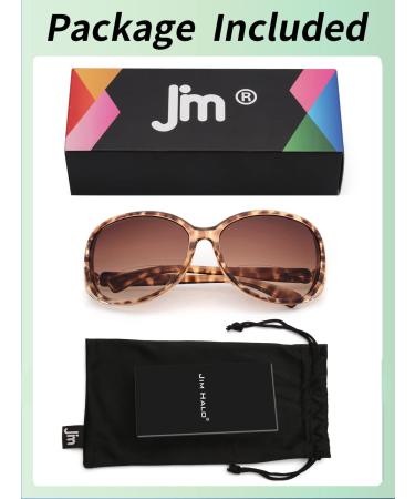 JM Classic Bifocal Reading Sunglasses UV Protection for Women - Tortoise +2.5 - Buy Online on GoSupps.com