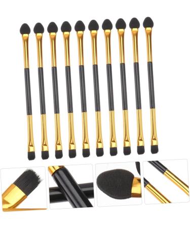 OHPHCALL 20pcs Double Ended Eyeshadow Brush Practical Makeup Brush Professional Makeup Brush Beauty Supply Dual Sided Eyeshadow Double-headed Eyeshadow Brush Eye Shadow Brush for Makeup - Buy Online on GoSupps.com