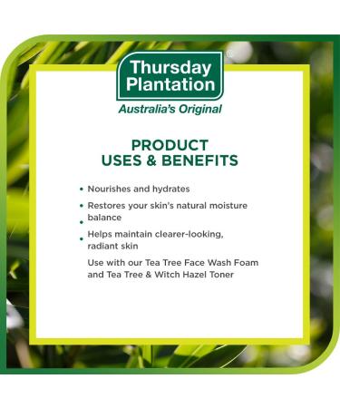 Buy Thursday Plantation Tea Tree Face Cream - Moisturizes & Clears Skin | 2.29 oz - International Shipping Available - Buy Online on GoSupps.com