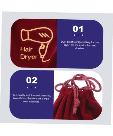 MUSISALY 20 Pcs Storage Bag Drawstring Jewelry Pouches Large Drawstring Pouch Portable Bags Hair Dryer Fabric - Buy Online on GoSupps.com