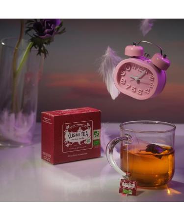  KUSMI TEA Kusmi Tea - Vanilla Rooibos - Pack of 2 boxes - Organic Infusion - Rooibos from Organic Farming - Caffeine-Free Infusion - Enjoy Hot or Iced Tea - 2 x 20 Tea Bags - Buy Online on GoSupps.com
