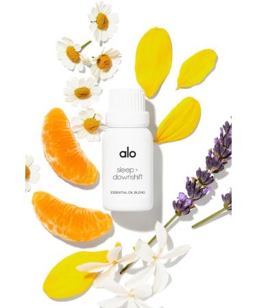 Alo Essential Oil - Sleep & Downshift - Therapeutic Grade Non-GMO - 15 ml for Relaxation & Better Sleep - Buy Online on GoSupps.com