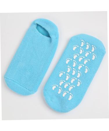 Ipetboom Womens Socks High Heel Socks Dry Feet Gel Socks Spa Gel Gloves Lotion Gloves Skin Care Gloves Beauty Plant Essential Oils Socks for Women Ladies Gloves Spa Gel Socks Dry Skin Hand - Buy Online on GoSupps.com