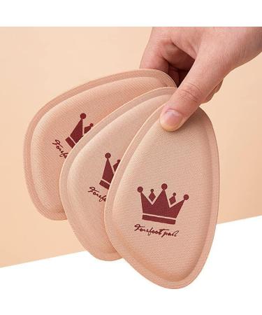 Fublazeze Non-Slip Forefoot Inserts | Cushioned Half Insoles for Shoes | Adjustable Foam Cotton Comfort - Buy Online on GoSupps.com