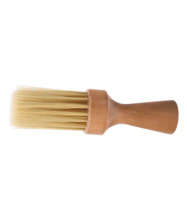 Wooneky Barturrasierwinsel Bart-Stylingbr ste Bart care brush Face hair peeling brush hair styling brush Bartw scher Staubwedel manicus brush cleaning brush clean wooden