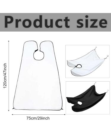 CBRPVT 2 PCS Beard Bib with 4 Suction Cups Beard Catcher Shaving Bib Beard Apron Beard Accessories Beard Hair Catcher for Shaving And Trimming - Buy Online on GoSupps.com
