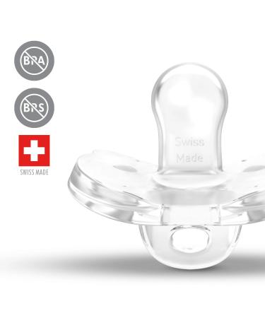 Medela Baby Soft Silicone Pacifier for 0-6 Months Transparent 1 Pack International Shipping Available - Buy Online on GoSupps.com