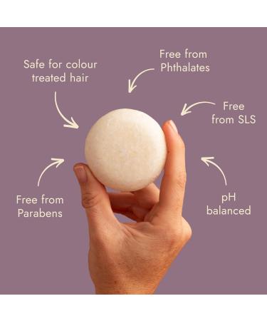 Good Juju Scalp Care Shampoo Bar for Itchy or Irritated Scalp | Made with All Natural & Certified Organic Ingredients | Lavender + Geranium Calming Scent - Buy Online on GoSupps.com