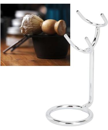 Fyearfly Stainless Steel Hair Cutting Edge Holder | Modern Rustproof Safety Brush Stand | Sleek Silver Design for Salons - Buy Online on GoSupps.com