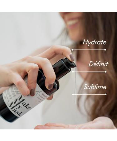 MakeMyMask - Hydrating Styling Jelly - 200ml - Aloe Vera and flax - No greasy effect - Glass bottle - Buy Online on GoSupps.com