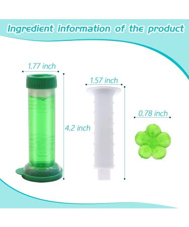 Toilet Gel Stamp Refills - 4PCS/52 Count Flower Fragrance Jasmine Air Freshening Gel for Clean Bathrooms - Buy Online on GoSupps.com
