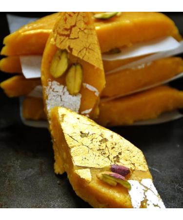 Festival Special Premium (Mango Barfi 1kg) Delicious Indian Traditional Sweets To Sweeten Up Your Celebration Best Gift For All Occasions Marriage Diwali Holi