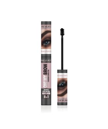 REVERS COSMETICS REVERS COSMETICS Brow Artist 8in1 Eyebrow Correcting Gel | Intensifies and darkens color | Shapes | Adds volume | Visibly fuller and always tidy brows (Transparent)