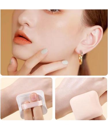 Worparsen Powder Puff Portable Comfortable To Touch Beauty Puff Sticking Evenly Well Rebound Square - Buy Online on GoSupps.com