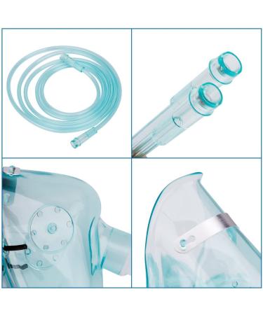 Adult Elongated Oxygen Mask - 2 Pack with 6.6' Tubing and Adjustable Strap - XL Size - Buy Online on GoSupps.com