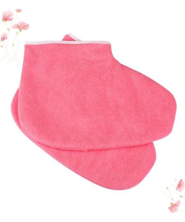 Healeved 5 Pairs Paraffin Glove Lotion Gloves Paraffin Wax Warmer Tampon Holder for Purse Moisturizing Heel Sleeve Wax Foot Bath Paraffin Foort Cover Foot Wax Bath Red Care - Buy Online on GoSupps.com