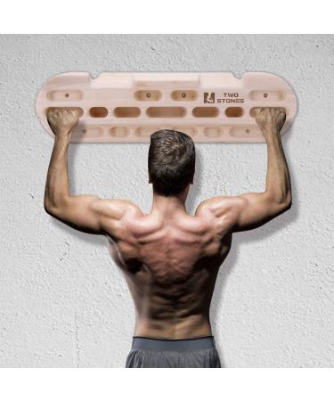 Climbing Hangboard Rock Climbing Training with Jugs, Slopes, Edges, Pockets | Door Mounted Pull Up Bar - CJ-HB2001BX - Buy Online on GoSupps.com