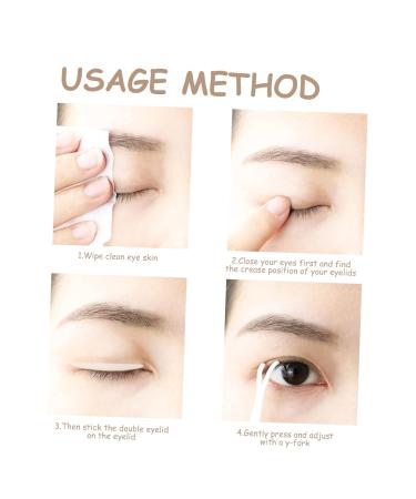 Mipcase 20 Sheets Double Eyelid Sticker Double Sided Makeup Tools - Buy Online on GoSupps.com