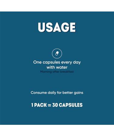 AADAR Power Build | Ayurvedic Muscle Mass Gainer | Boost Performance & Metabolism | Safed Musli Gokhru Shatavari | 30 Capsules (Pack of 3 - Buy Online on GoSupps.com