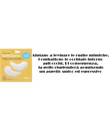 Goodbye Antiwrinkle facial mask set moisturizing regenerating 4in1 for lips forehead nasal lapial natural eyes 6 pieces - Buy Online on GoSupps.com