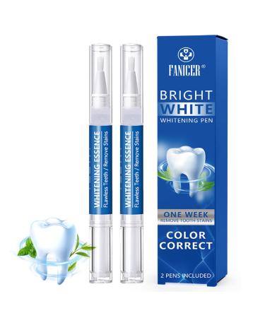 2 Pi ces stylo blanchiment dentaire stylo de soin pour les dents id al pour un usage r gulier Un sourire plus lumineux